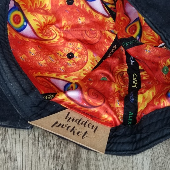 Grassroots Hat Alex Grey Chapel Of Sacred Mirrors - Picture 3 of 8